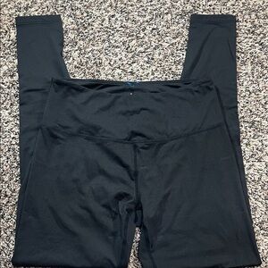 Wander By Hottotties Black High-Waisted Full Length Leggings Size M | NWOT